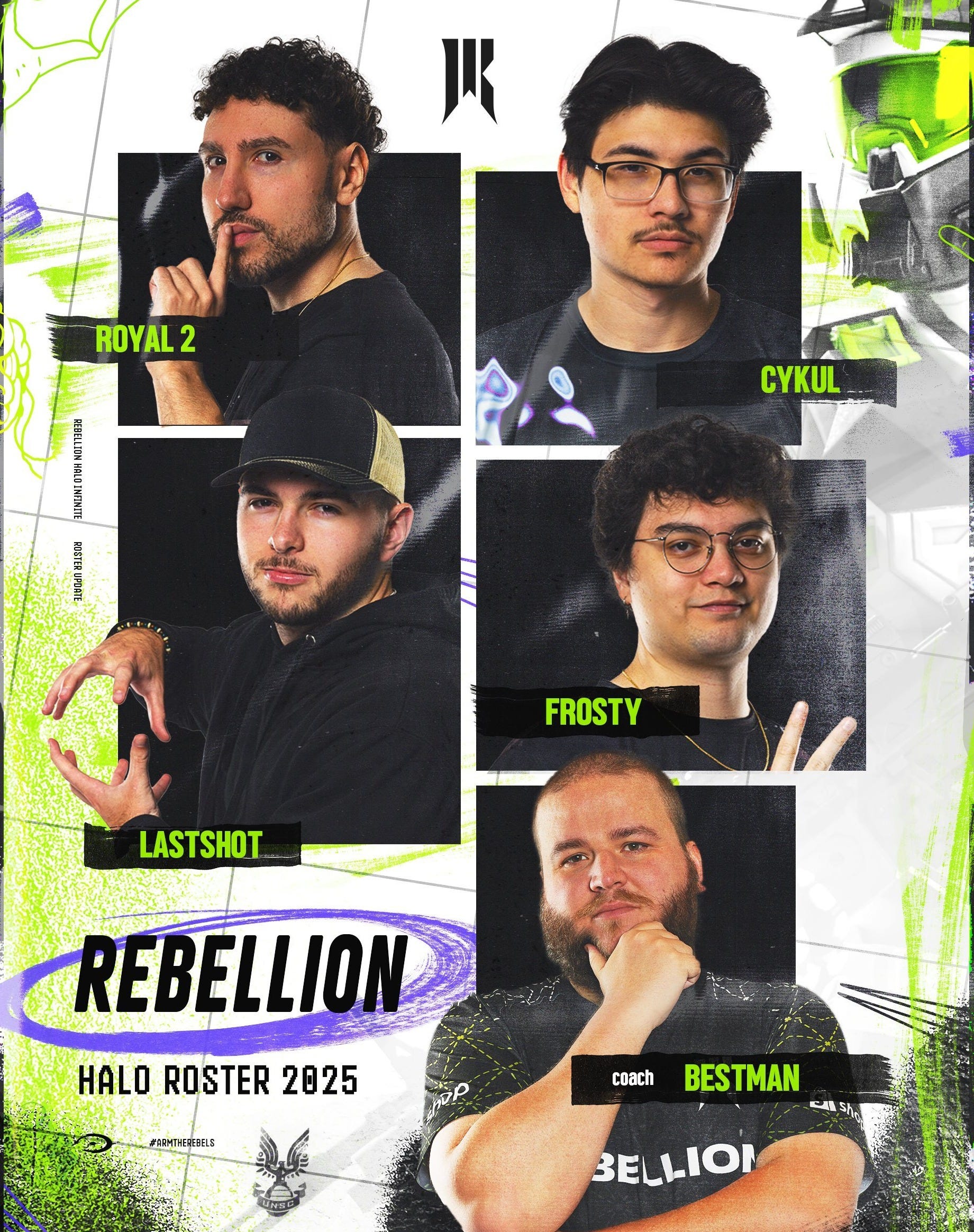Halo Championship Series: Shopify Rebellion Roster