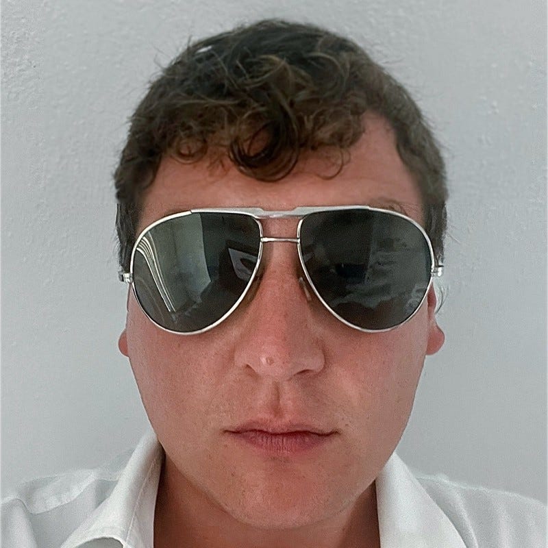 Sean Monahan sunglasses selfie