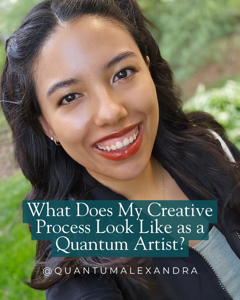 What Does My Creative Process Look Like as a Quantum Artist?
