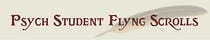 Psych Student Flying Scrolls~