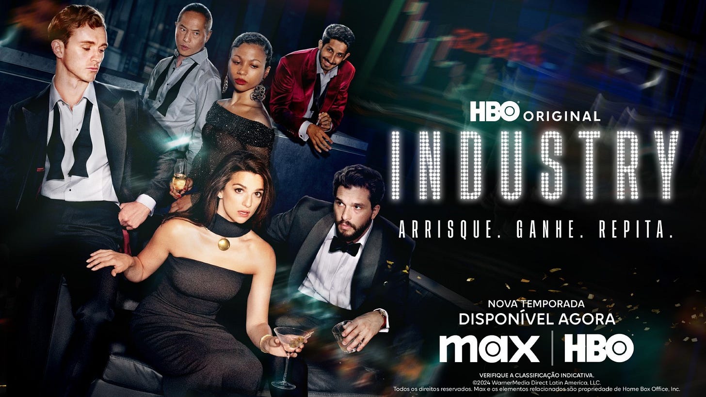 Industry': HBO revela trailer oficial e pôster da terceira temporada da  série de drama original - Programas da TV