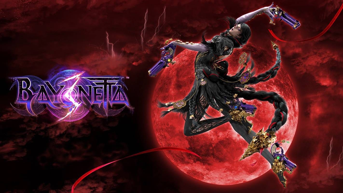 Bayonetta 3 cover art Bayonetta 3 cover art
