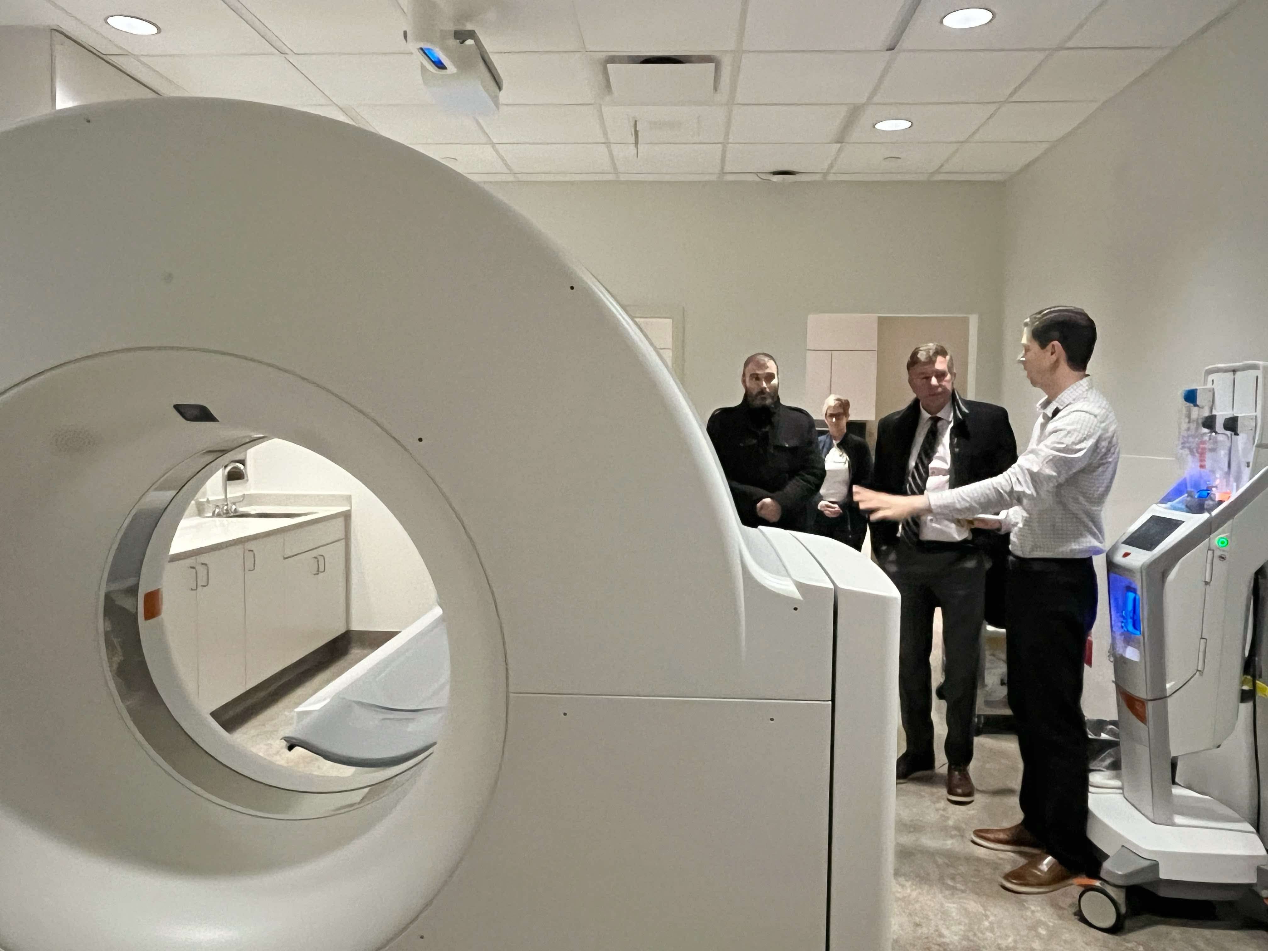 New CT scanner unveiled at hospital