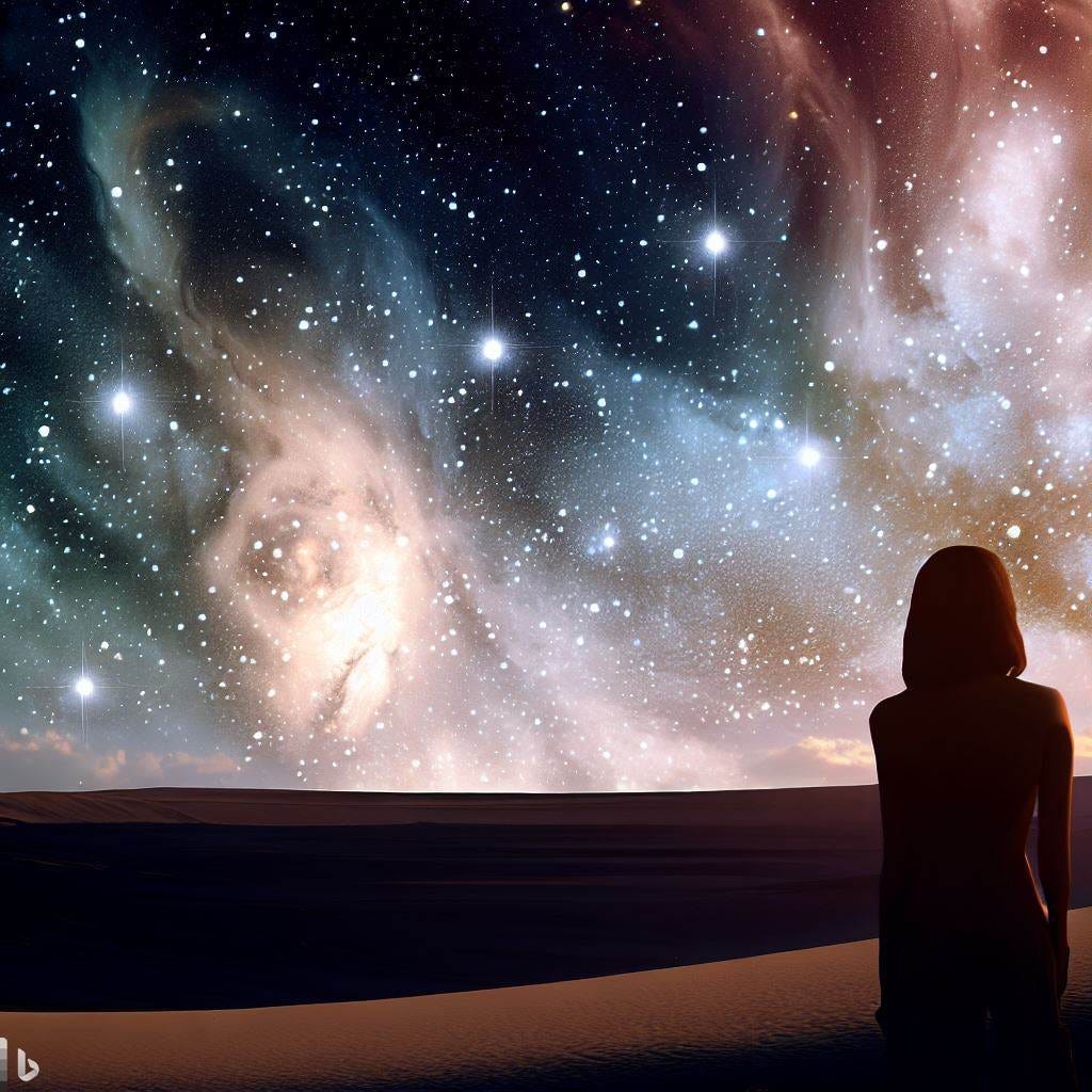 How can I find peace and tranquility in my own mind? Is the Universe agitated or is it all in my mind? How can meditation help me achieve inner peace? Can observing the night sky and the desert at night provide a sense of calm and insignificance? What techniques can I use to quiet my overactive mind? How can I overcome stress and anxiety through meditation and mindfulness? Is it possible to find tranquility and stillness within myself, regardless of external circumstances? What are the benefits of practicing meditation and mindfulness? Can observing my mind as an outside observer help me find inner peace? How can I cultivate a sense of balance and serenity in my daily life? How can I find peace and tranquility in my own mind? Is the Universe agitated or is it all in my mind? How can meditation help me achieve inner peace? Can observing the night sky and the desert at night provide a sense of calm and insignificance? What techniques can I use to quiet my overactive mind? How can I overcome stress and anxiety through meditation and mindfulness? Is it possible to find tranquility and stillness within myself, regardless of external circumstances? What are the benefits of practicing meditation and mindfulness? Can observing my mind as an outside observer help me find inner peace? How can I cultivate a sense of balance and serenity in my daily life?