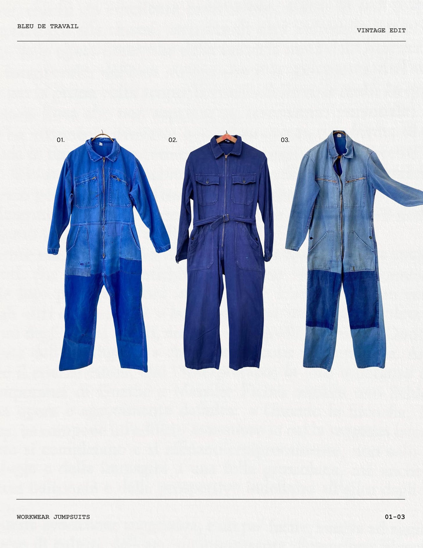 The Vintage French Workwear Edit - by Tess Sullivan
