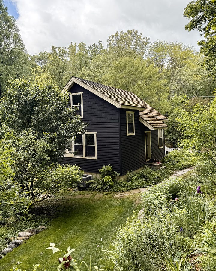 Historic Chester County Springhouse, Coffee, Book, Liberty Hyde Bailey, Journal
