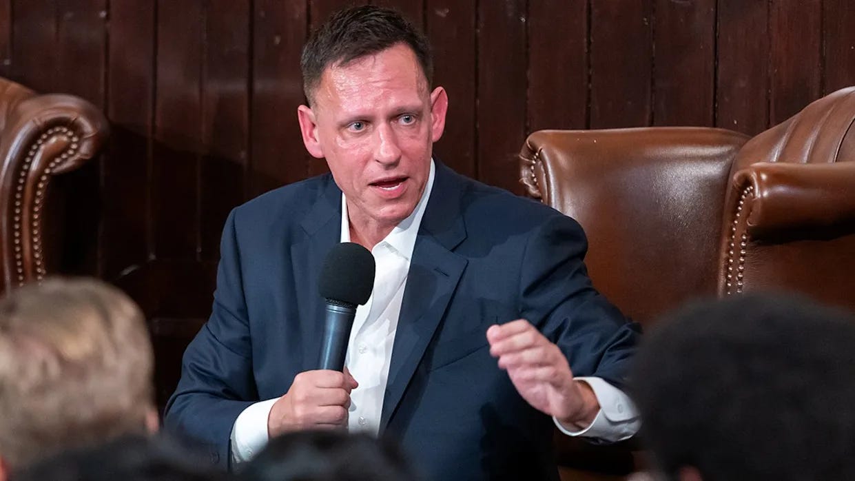 Gay Trump ally Peter Thiel: Fear of technology will bring on the Antichrist