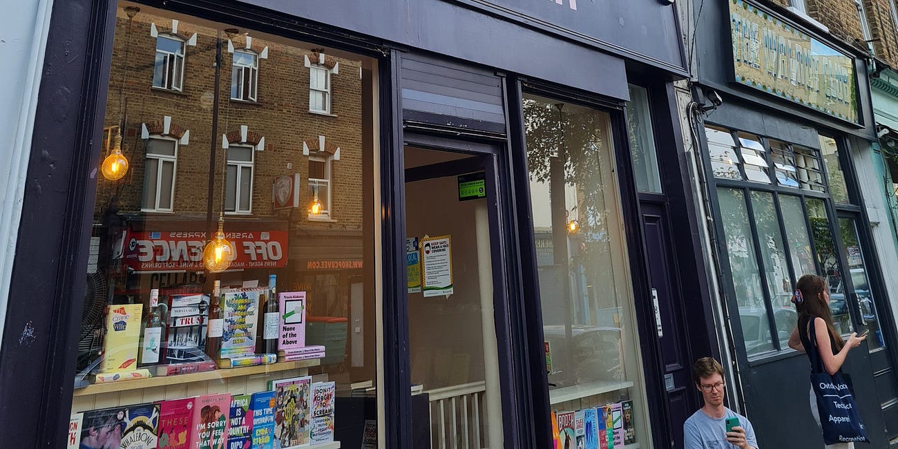 xvi. London Diaries: Not your usual bookshop 