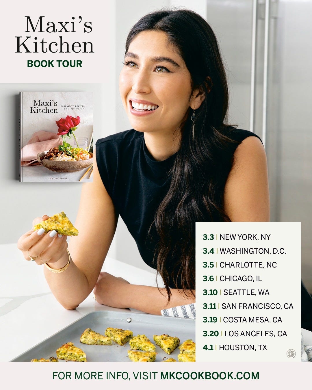 Preparing for the Cookbook Launch & What I Made Last Week