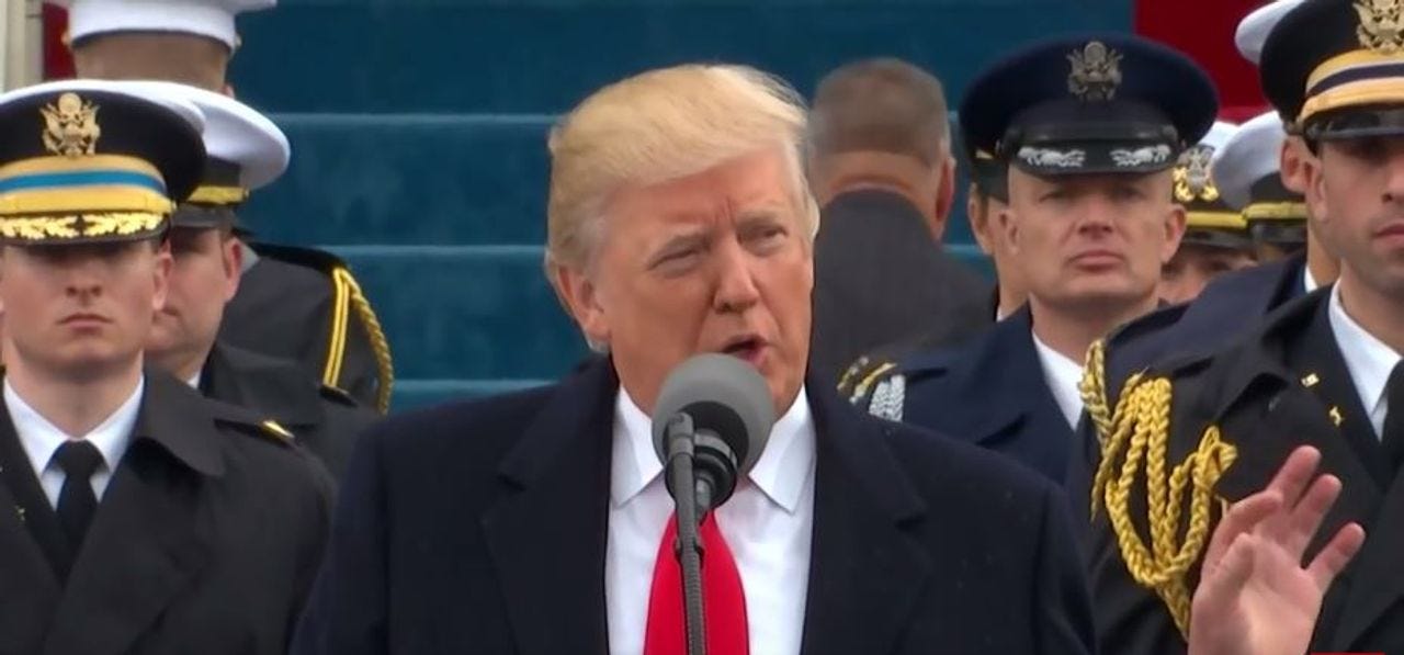 Appearance of Military Officers During Trump's Inaugural Address Still ...