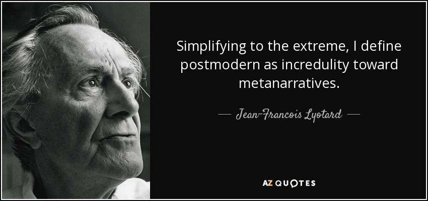 TOP 16 QUOTES BY JEAN-FRANCOIS LYOTARD | A-Z Quotes