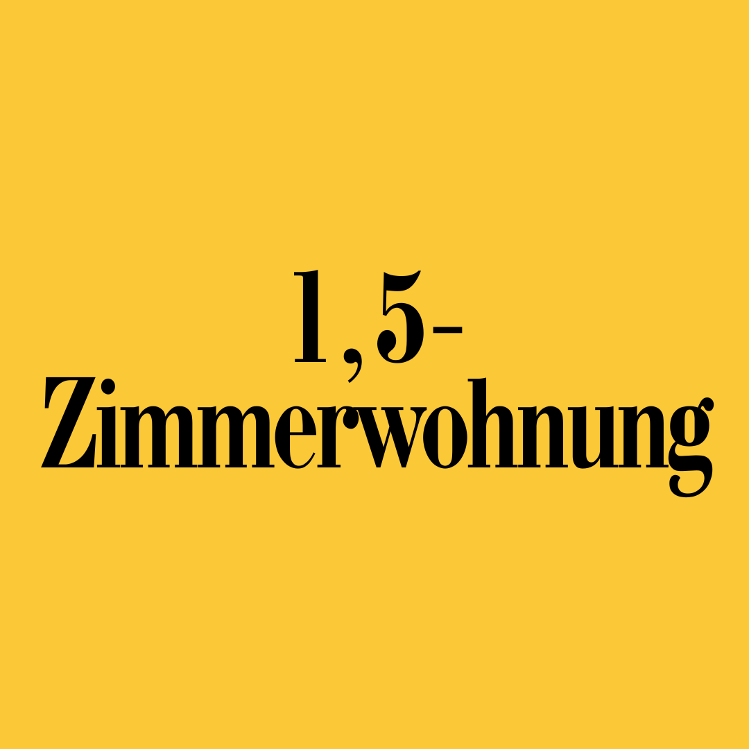 1,5-Zimmerwohnung