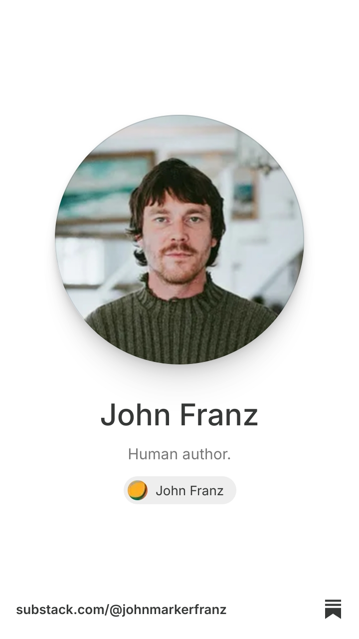 John Franz | Substack