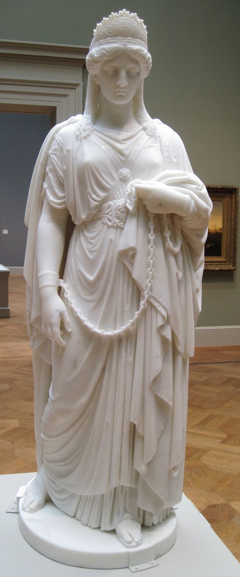 Zenobia in Chains, c. 1859, Saint Louis Art Museum Zenobia in Chains, c. 1859, Saint Louis Art Museum