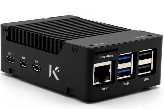 Raspberry Pi - KKSB Raspberry Pi 5 Case with Aluminium Heatsink for Silent  Passive Cooling
