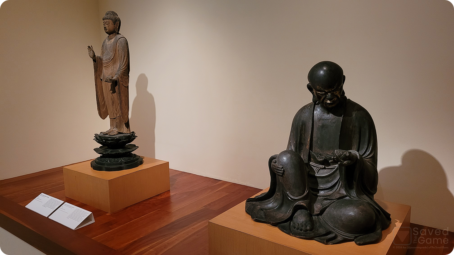 Sculpture of Buddha of Healing and of Arhat