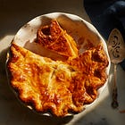 Peach Mango Ginger Pie to Send off Summer