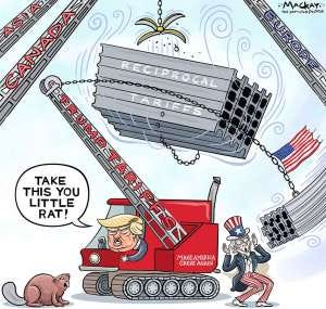 Trump's tariffs on aluminum and steel risk harming U.S. consumers and jobs, while Canada's retaliation highlights global trade tensions. Trump's tariffs on aluminum and steel risk harming U.S. consumers and jobs, while Canada's retaliation highlights global trade tensions.