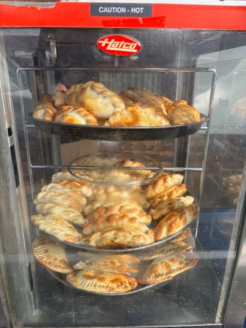 Empanadas and art at Grand Casino