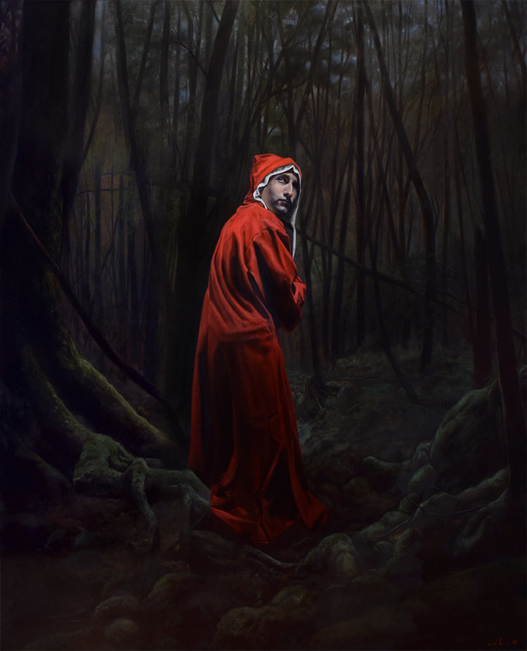 “Canto 3 Dante and Virgil approach the mouth of hell and see the sign ‘Abandon hope, all ye who enter here.'” by Eric Armusik, b. 1973 (Armusik: Classical Figurative Artist) “Canto 3 Dante and Virgil approach the mouth of hell and see the sign ‘Abandon hope, all ye who enter here.'” by Eric Armusik, b. 1973 (Armusik: Classical Figurative Artist)