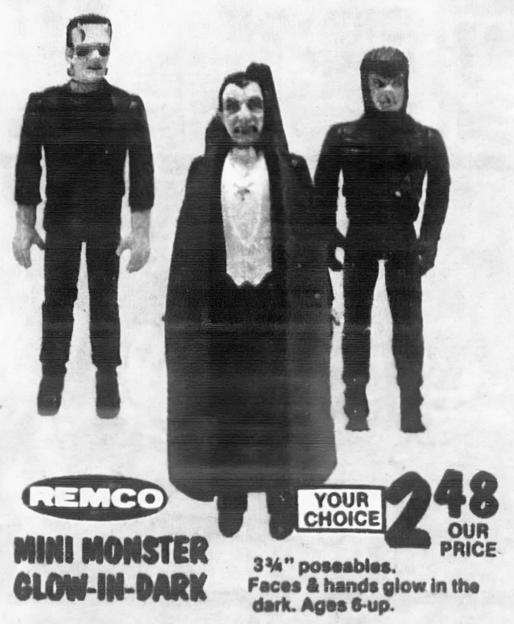 Remco Universal Mini Monsters - The Retroist