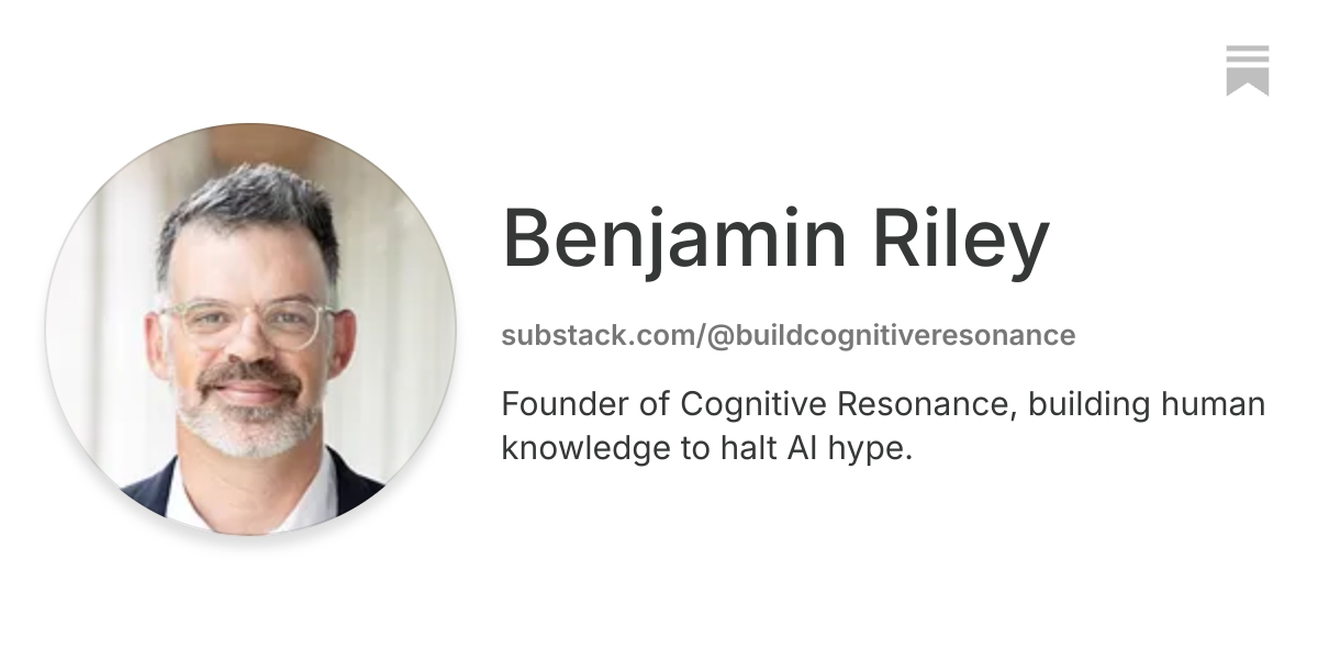 Benjamin Riley | Substack