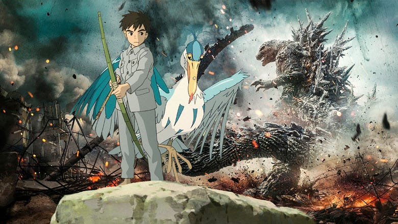 Japan Dominates The U.S. Box Office With The Boy And The Heron And Godzilla  Minus One