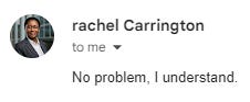 No problem, I understand.