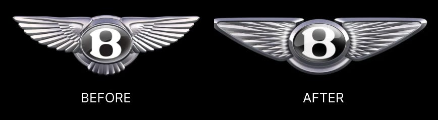 Biggest Change in 100 Years: Bentley Unveils Its New Car Logo | SologoAI