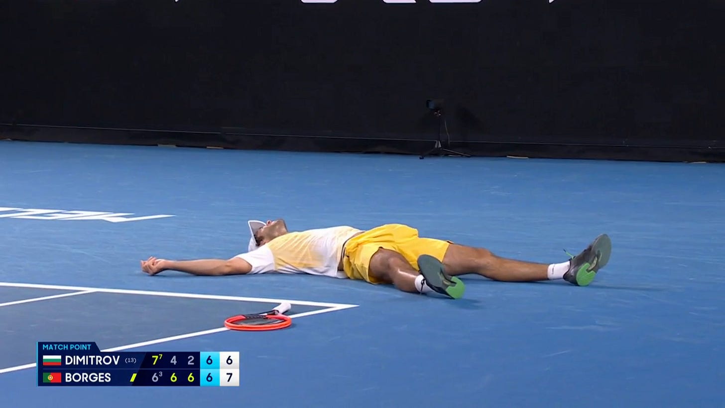 Holy crap": Nuno Borges makes history for Portugal in Australian Open upset  of Dimitrov