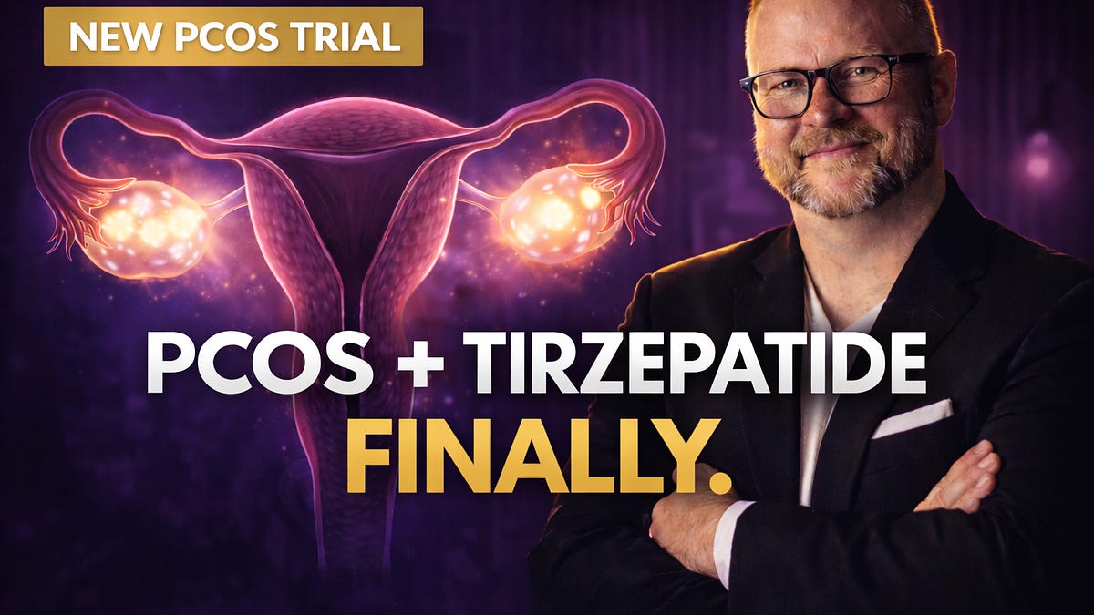 does tirzepatide help with pcos PCOS: A Tirzepatide Trial. Finally