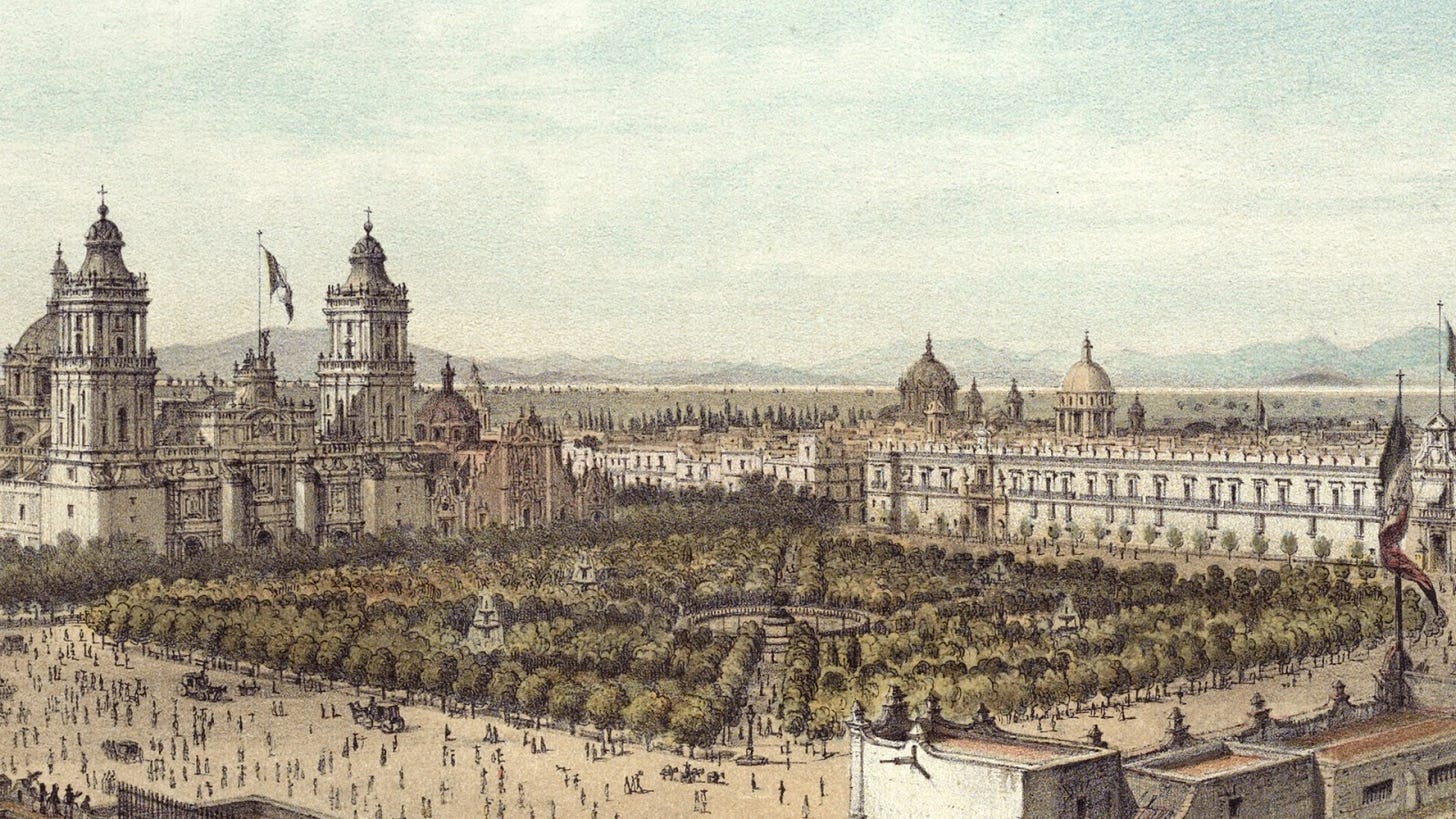 Caliope. Literatura, arte y cultura: PLAZA MAYOR DE MÉXICO