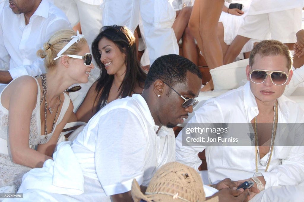 Sean "Diddy" Combs White Party - Inside