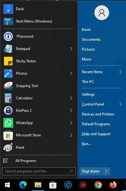 Open Shell Start Menu Windows Kevin’s Picks: Open Shell (Replacement Start Menu)