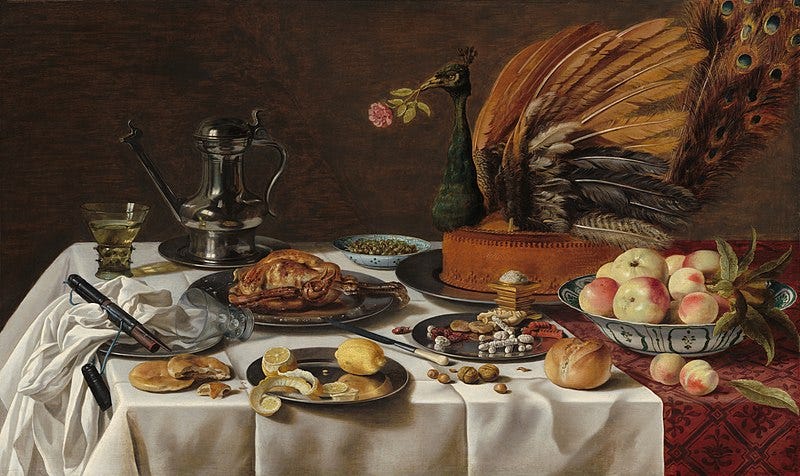Early modern banquet Early modern banquet