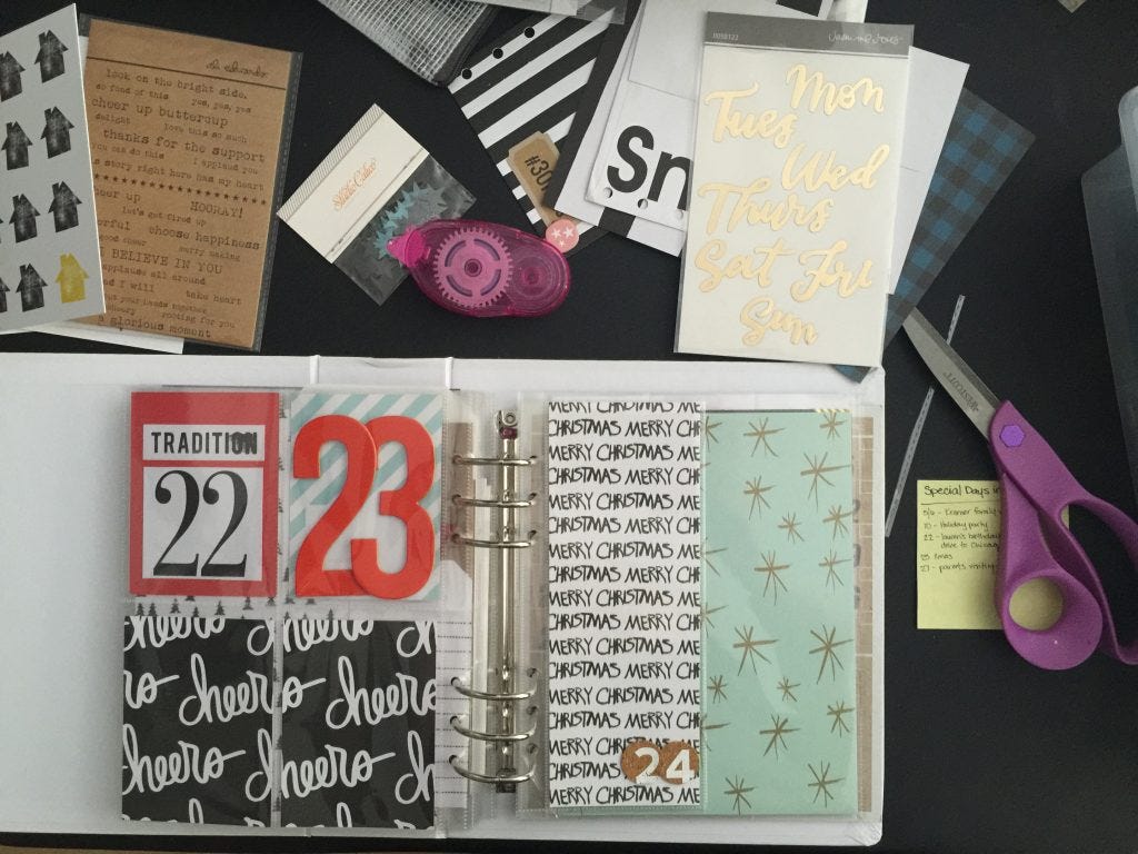 rukristin December Daily Base Album 2015