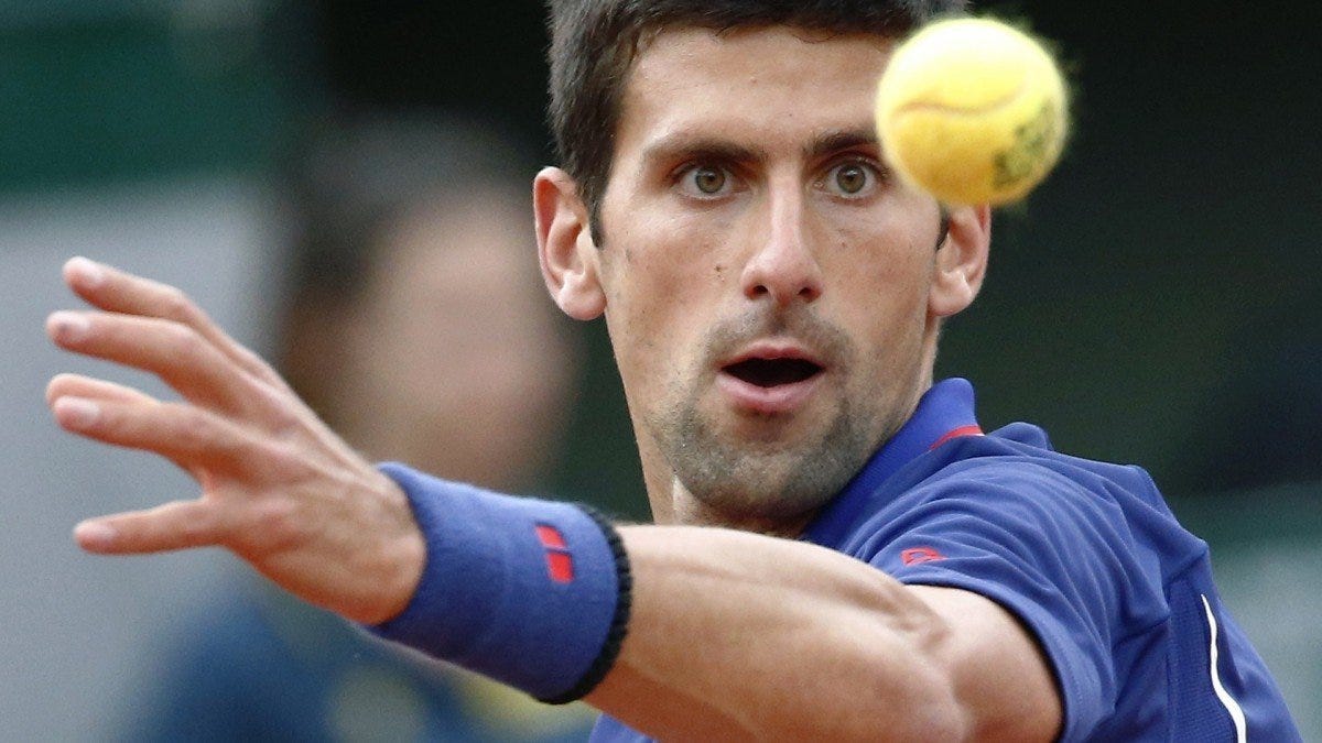 djokovic keeps eye on ball | TENNIS LIFE