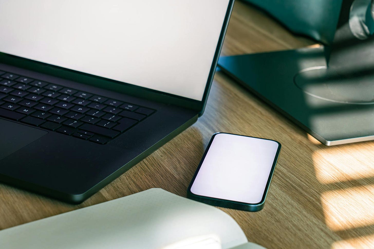 Laptop Smartphone Screen Mockup Cloud Sync Laptop Smartphone Screen Mockup Cloud Sync