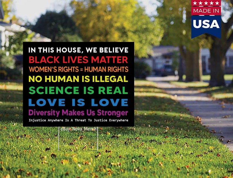 In This House We Believe Black Lives Matter Love Is Love BLM image 1