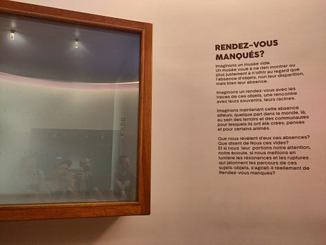 Vue du parcours permanent du Musée des Arts africains, océaniens et amérindiens (septembre 2025)