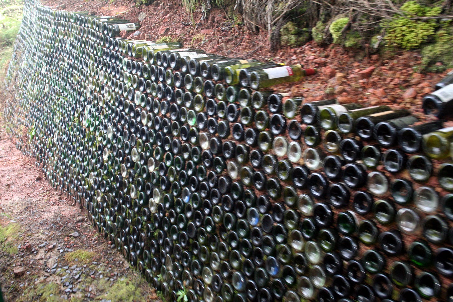 Bottle Wall