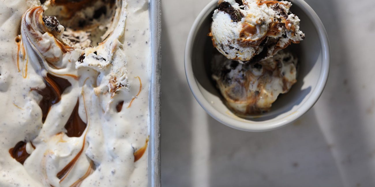 Helado de Oreo & Dulce de Leche