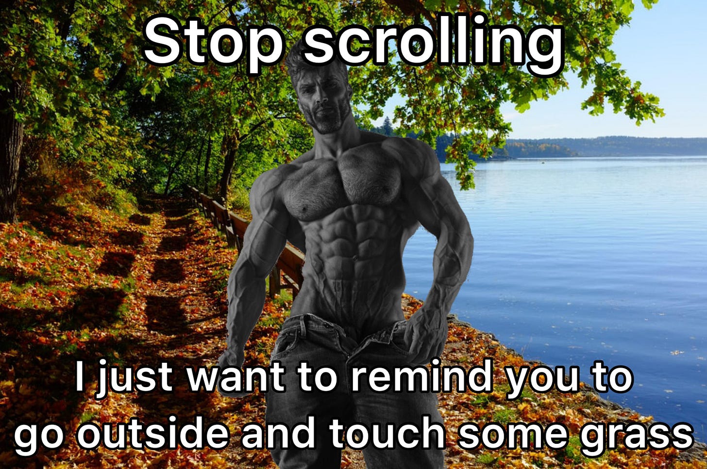 Go touch some grass.. : r/memes