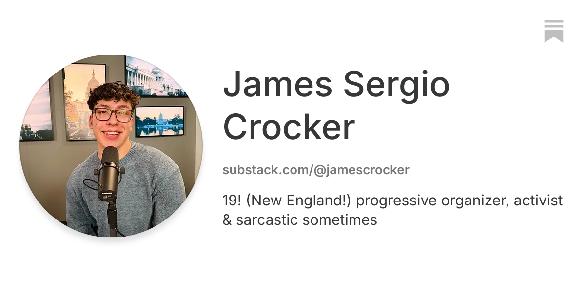 James Sergio Crocker | Substack