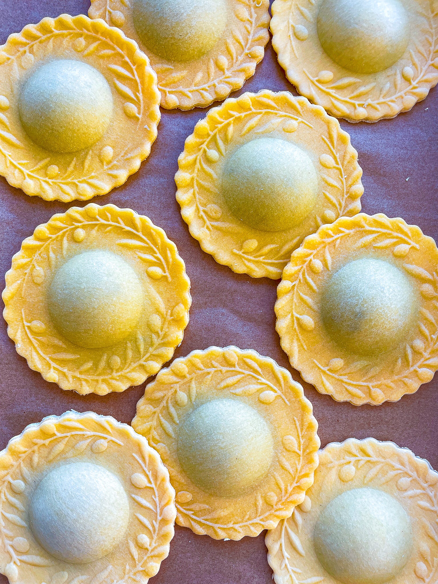 olive branch ravioli - by Meryl Feinstein