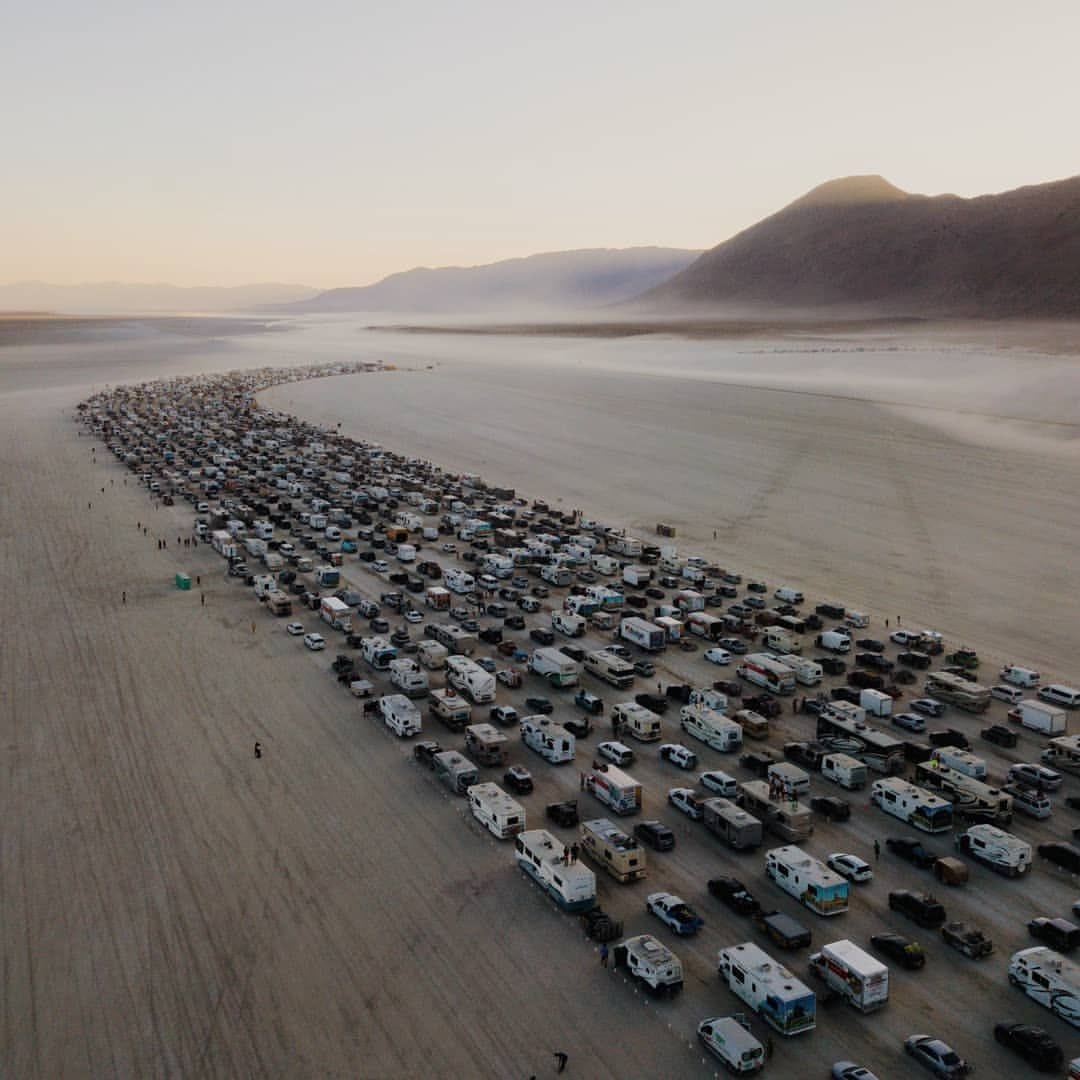The party start from here. 12 hour traffic jam for entrance in Black Rock City . Which photo do you like more? Leave number fro… | Black rock city, Photo, Instagram The party start from here. 12 hour traffic jam for entrance in Black Rock City . Which photo do you like more? Leave number fro… | Black rock city, Photo, Instagram