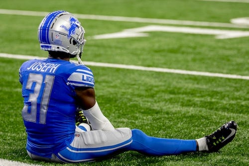 Kerby Joseph knee injury update: Needling treatments & Lions NFL combine comments