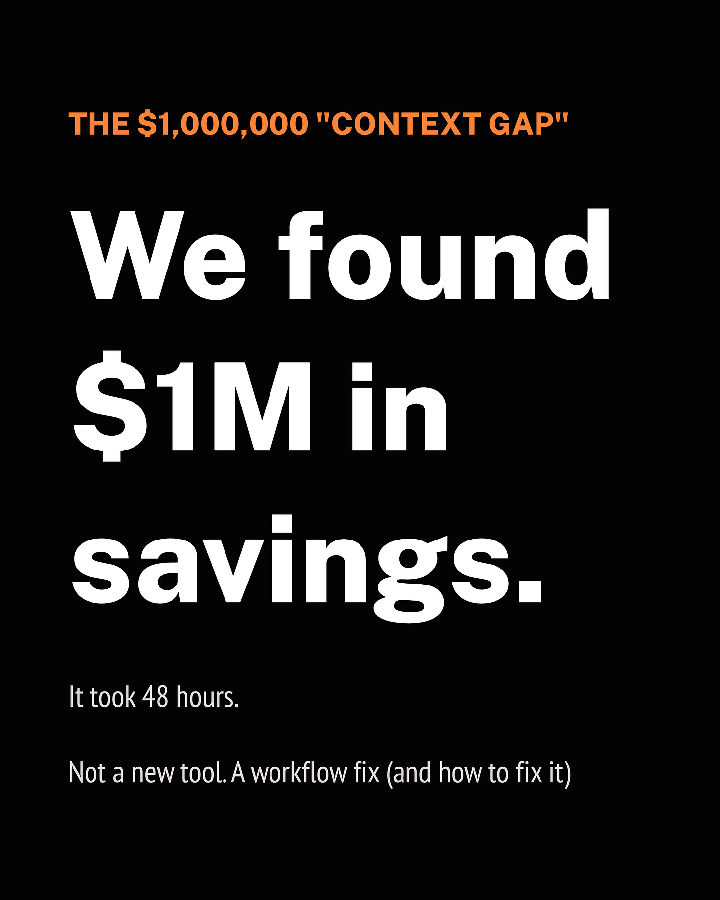 How I found $1,000,000 in my documents (savings)