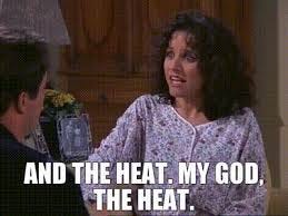 YARN | And the heat. My God, the heat. | Seinfeld (1989) - S09E21 The Clip  Show (1) (a.k.a. The Chronicle (1)) | Video clips by quotes | 122cfeee | 紗