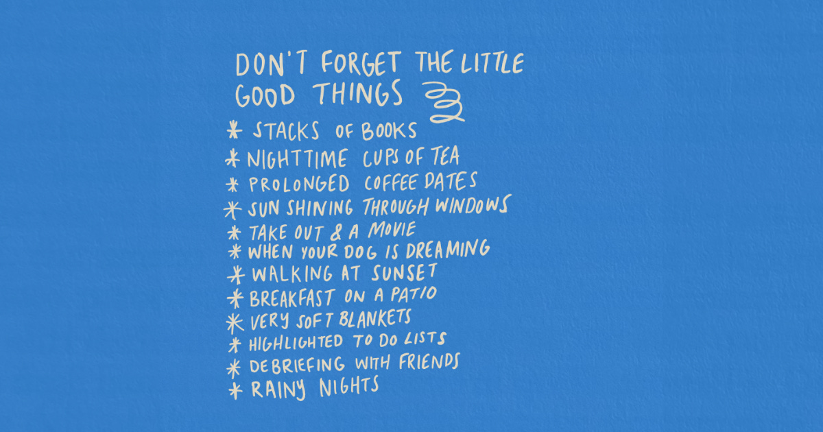 Things To Do When You Don't Feel Good